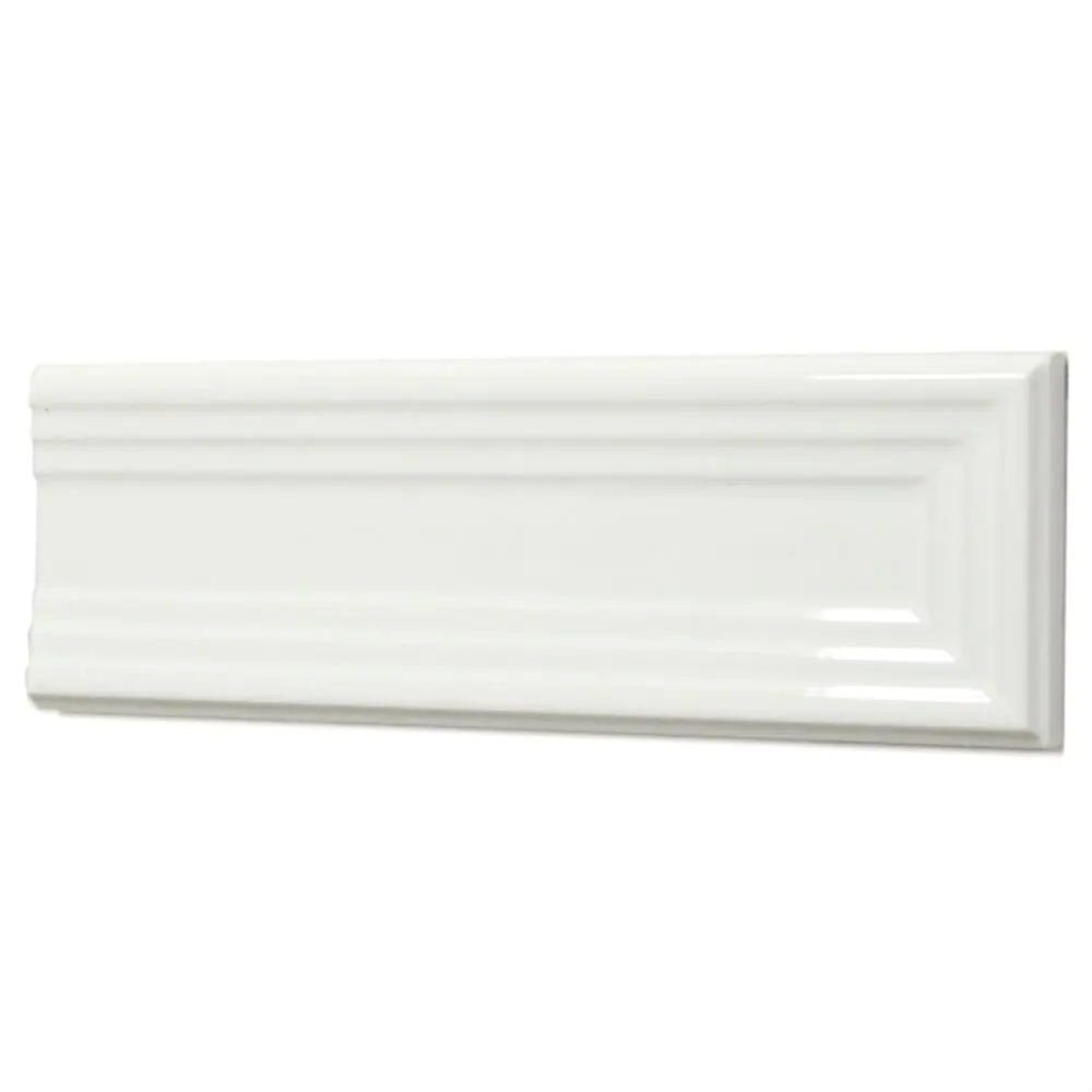 Bordüre Villeroy & Boch 1728 FL09 White Classic weiß 10x30 cm I.Sorte Bordüre Villeroy & Boch 1728 FL09 White Classic weiß 10x30 cm I.Sorte