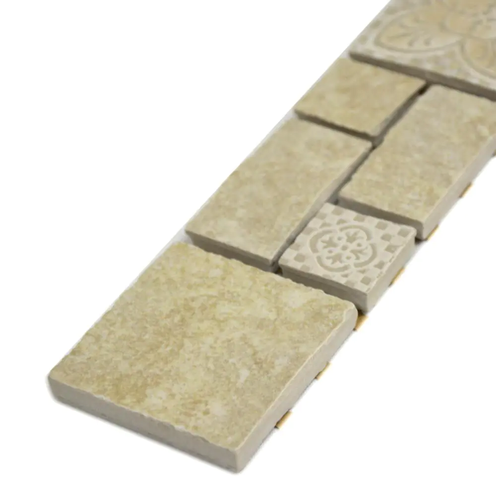 Bordüre Villeroy & Boch 2566 FM4A Montevallo beige 5,5x34 cm Bordüre Villeroy & Boch 2566 FM4A Montevallo beige 5,5x34 cm