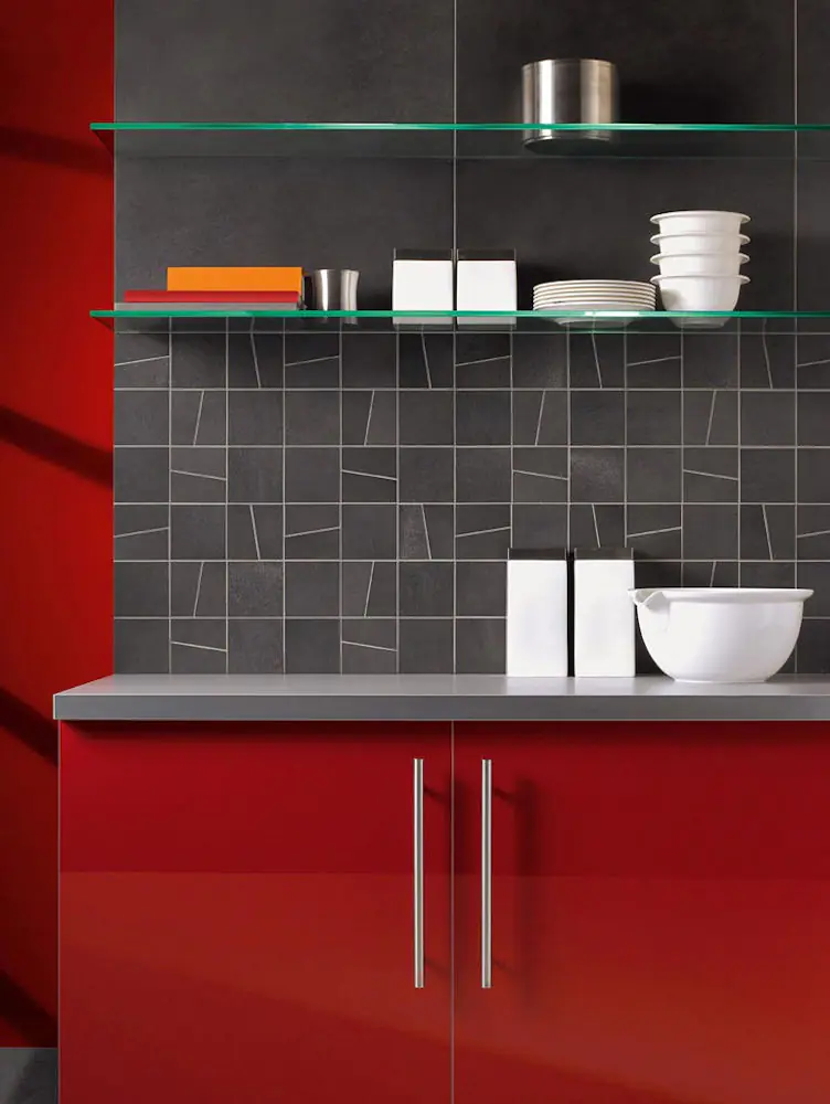 Mosaik Villeroy & Boch 2415 RT2M Bernina anthrazit 30x30 cm I.Sorte R9