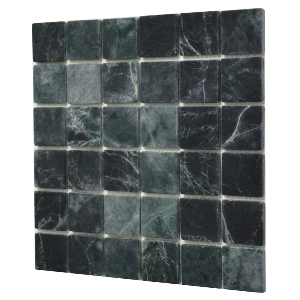 Mosaik HJ DD-003-48 Naturstein grün schwarz 30x30 cm I.Sorte Mosaik HJ DD-003-48 Naturstein grün schwarz 30x30 cm I.Sorte