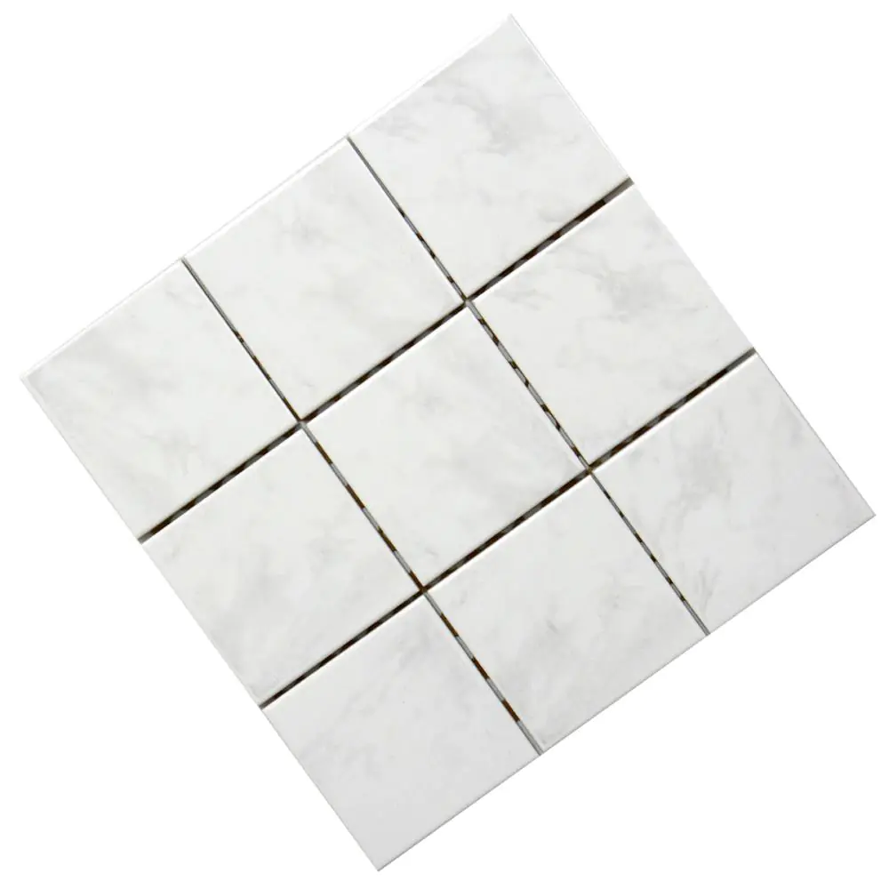 Mosaik Cerabec Marmul Elena weiß grau 29,5x29,5 cm Mosaik Cerabec Marmul Elena weiß grau 29,5x29,5 cm